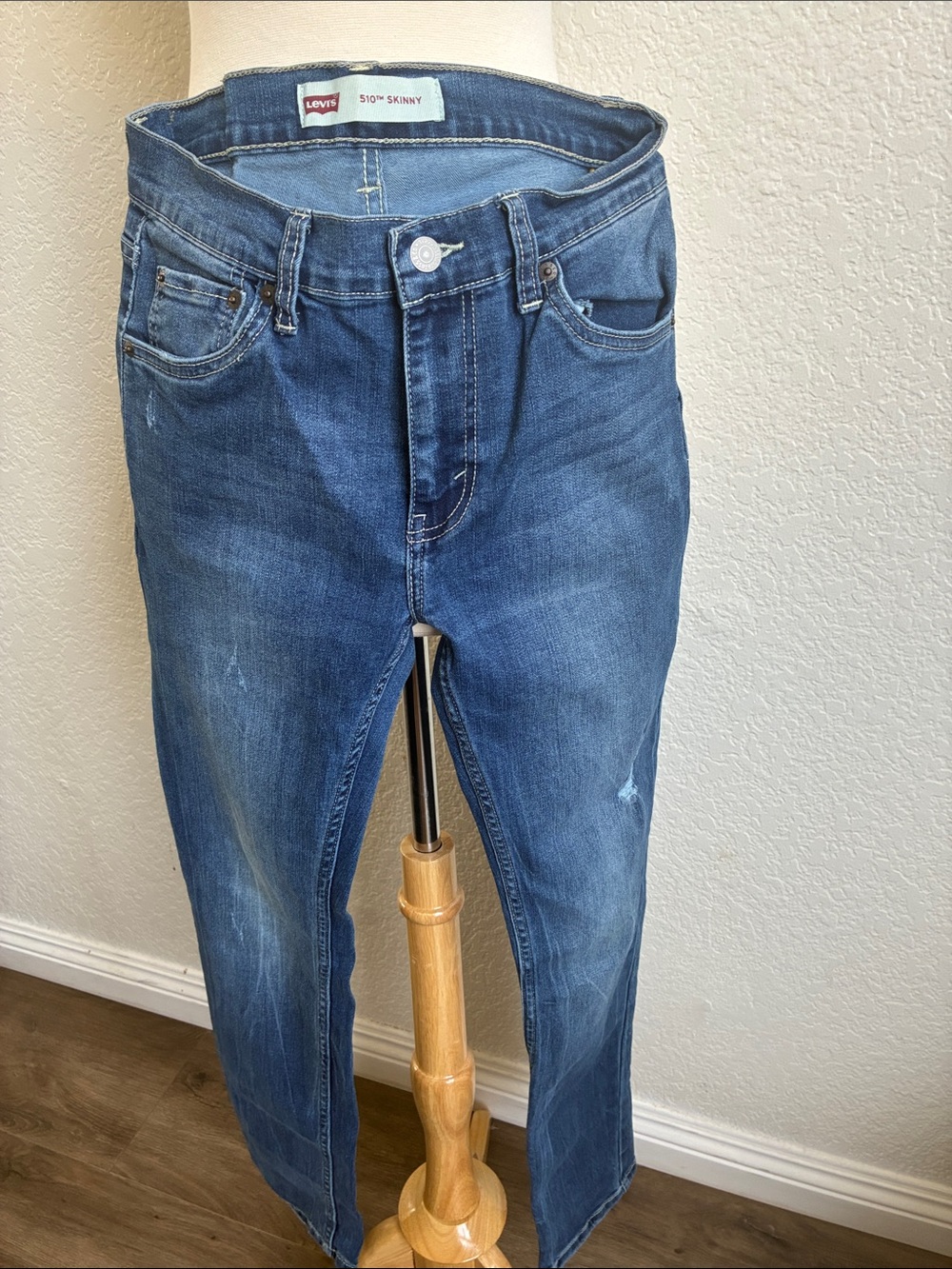 Levi's Men's Skinny Jeans in Blue Denim